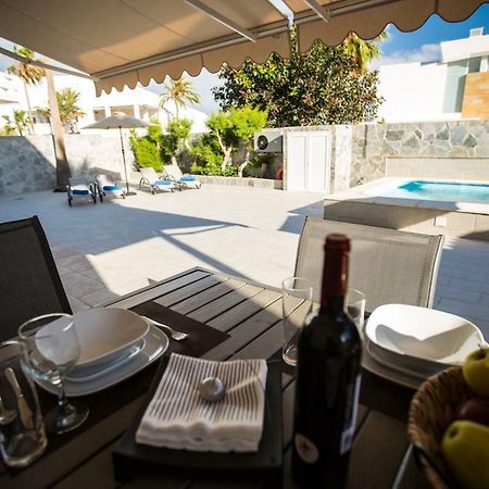 Villa Jandia Modern New Apartment Morro Jable Private Heated Pool Big Terrace And Parking 외부 사진
